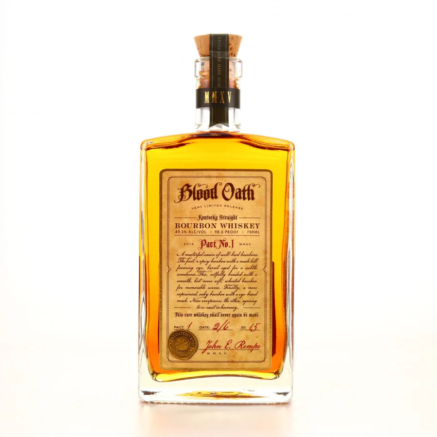 Blood Oath Pact No. 1 Kentucky Straight Bourbon