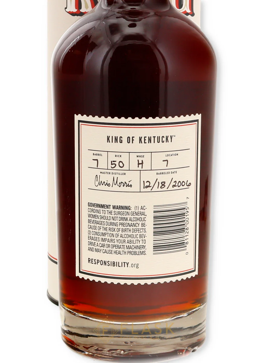 Brown Forman King of Kentucky 15 Year Old Single Barrel Bourbon #7 2022 Release 1 of 99 2