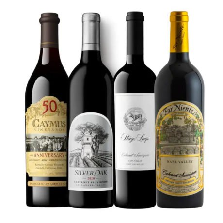 Caymus, Silver Oak, Stags' Leap & Far Niente Cabernet Sauvignon Bundle