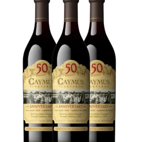Caymus 50th Anniversary Napa Valley Cabernet Sauvignon 2022 3 Pack