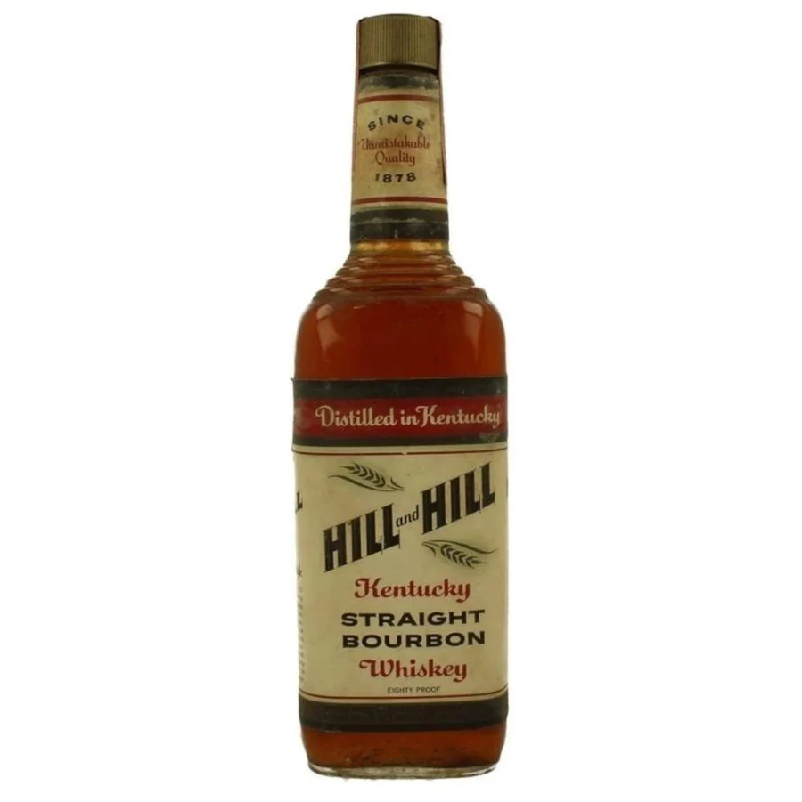 Hill and Hill Kentucky Straight Bourbon 1972 4/5qt