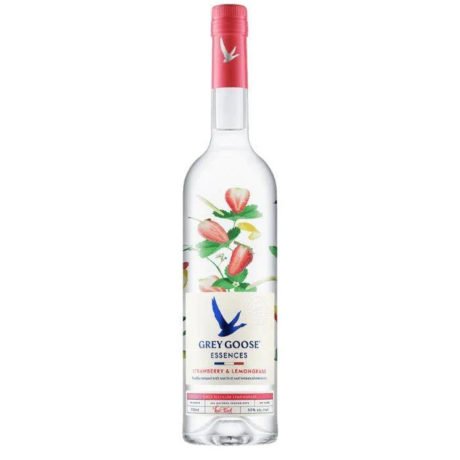 GREY GOOSE ESSENCES STRAWBERRY & LEMONGRASS VODKA 750ML