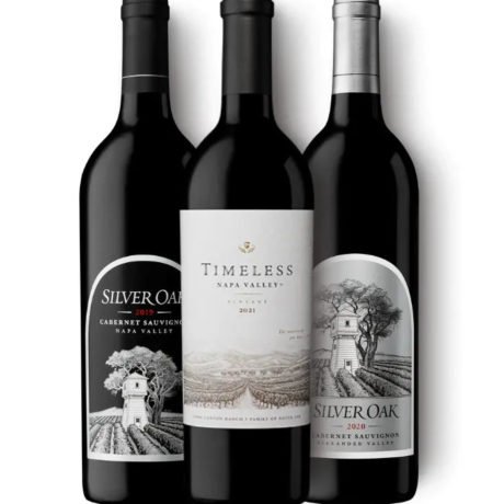 SILVER OAK NAPA & ALEXANDER VALLEY CABERNET & TIMELESS NAPA VALLEY RED BUNDLE