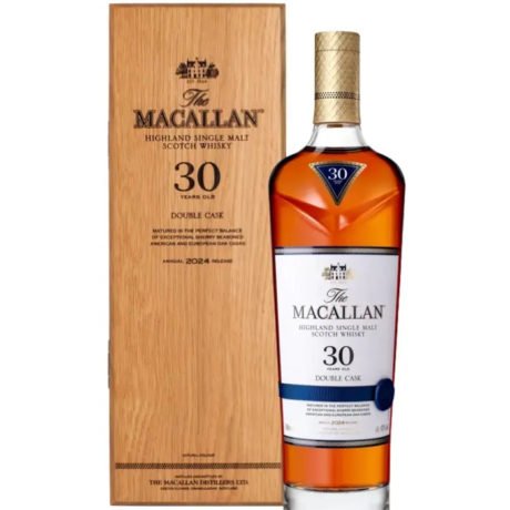 THE MACALLAN 30 YEAR OLD DOUBLE CASK 2024 RELEASE 750ML