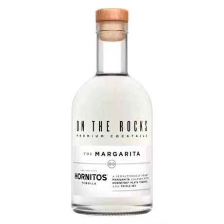 ON THE ROCKS THE MARGARITA HORNITOS TEQUILA PREMIUM COCKTAILS 375ML
