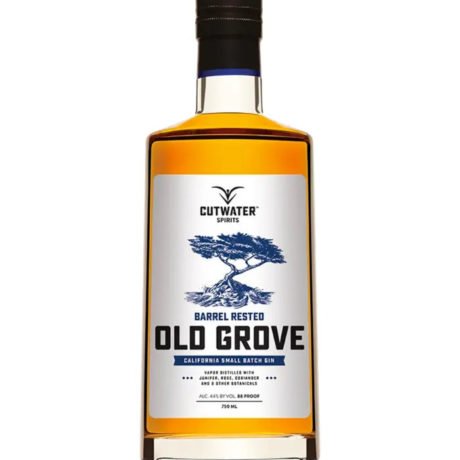 CUTWATER BARREL RESTED OLD GROVE SMALL BATCH GIN 750ML
