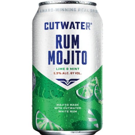 CUTWATER RUM MOJITO LIME & MINT 4 PACK