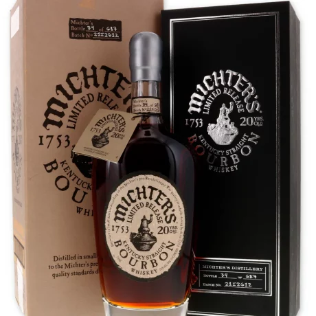 Michters 20 Year Old Bourbon 2021 Release