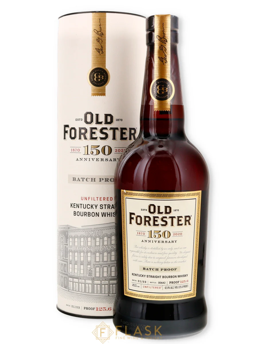 Old Forester 150th Anniversary Bourbon Batch 1 125.6 Proof Old Forester 150th Anniversary Bourbon Batch 1 125.6 Proof