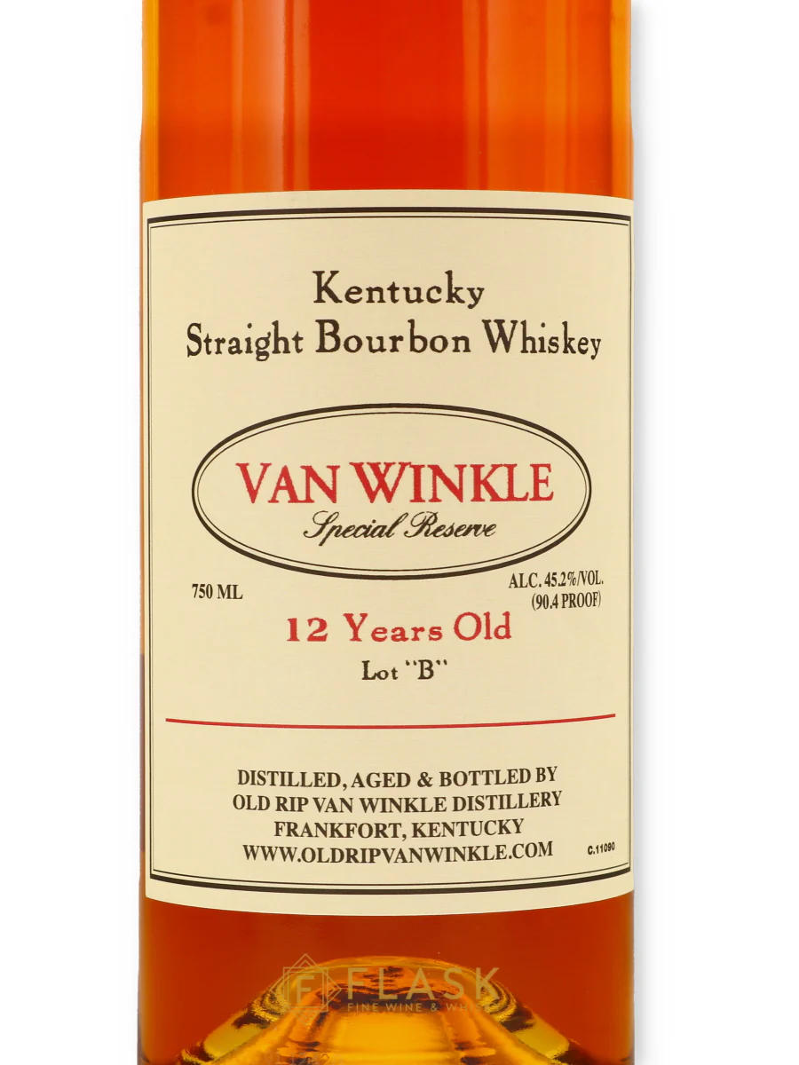 Old Rip Van Winkle Lot B 12 Year Old Bourbon 2017 2