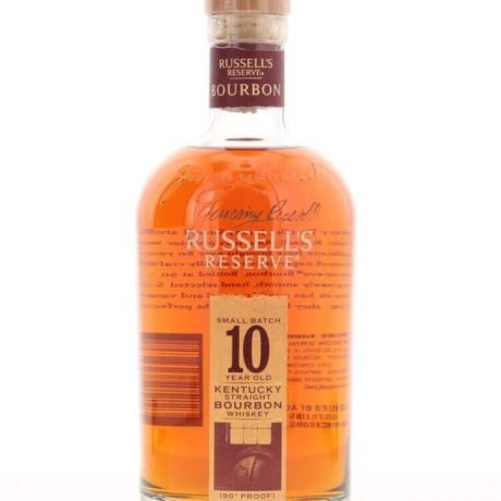 Russells Reserve 10 Year Old Small Batch / Old Label / Jimmy Russell Autographed