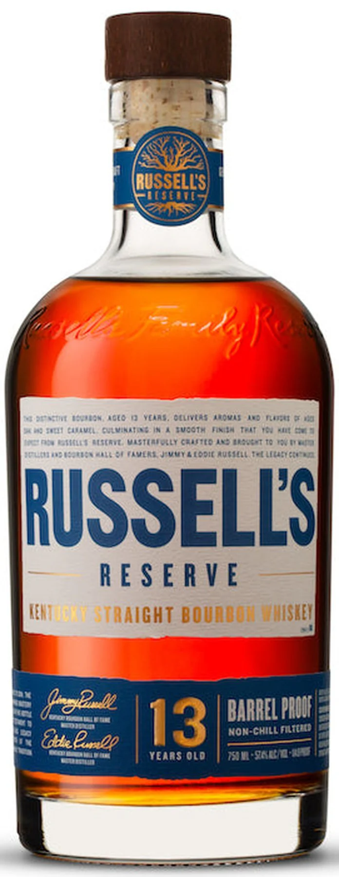 Russell's Reserve 13 Year Old Kentucky Straight Bourbon Whiskey Russell's Reserve 13 Year Old Kentucky Straight Bourbon Whiskey