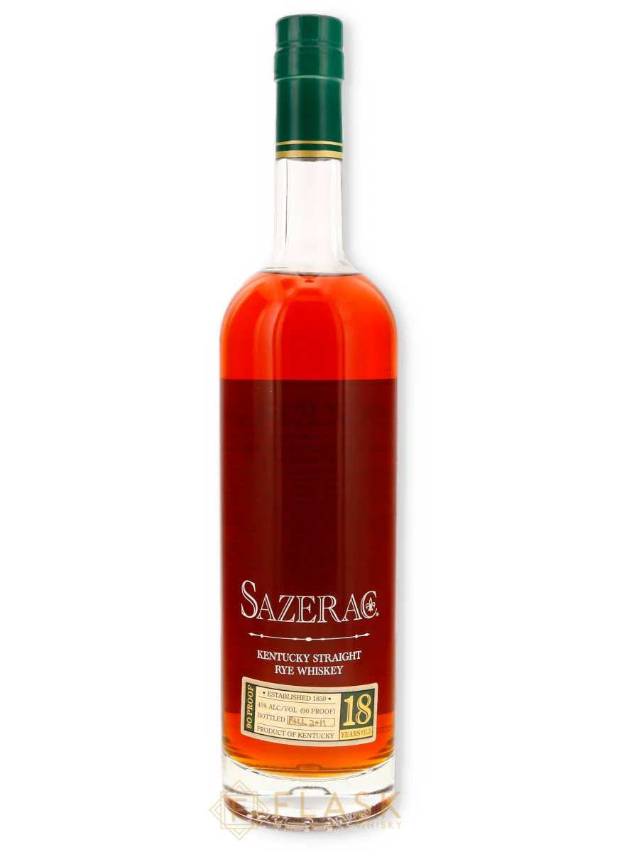 Sazerac 18 Year Old Rye Whiskey 2011 Sazerac 18 Year Old Rye Whiskey 2011