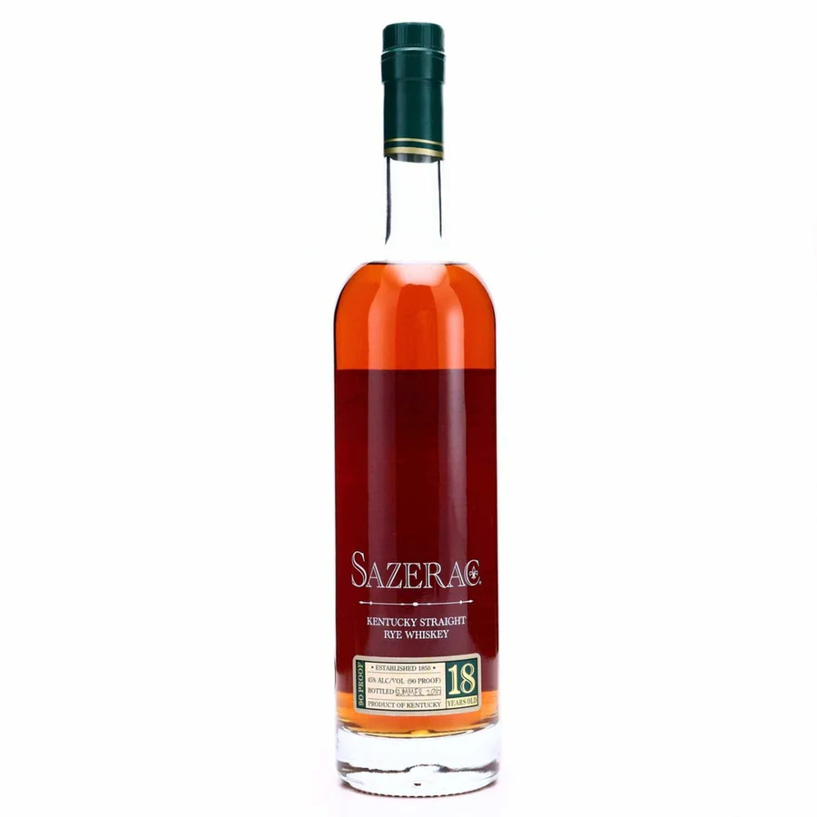 Sazerac 18 Year Old Rye Whiskey 2017