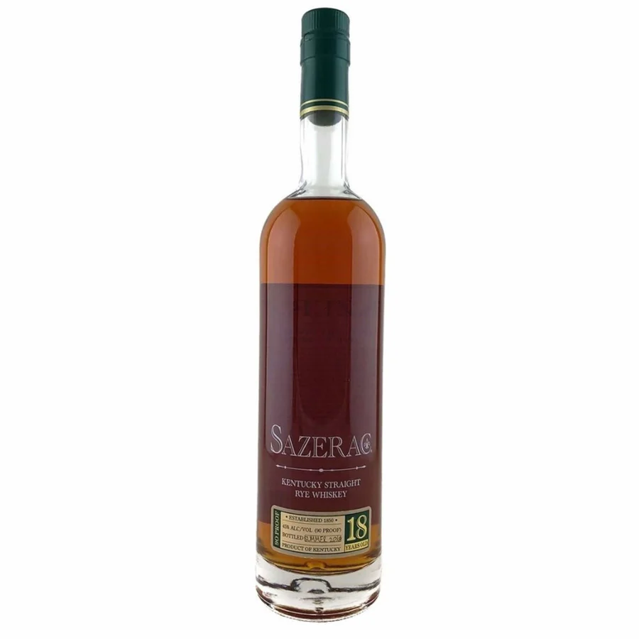 Sazerac 18 Year Old Rye Whiskey 2018