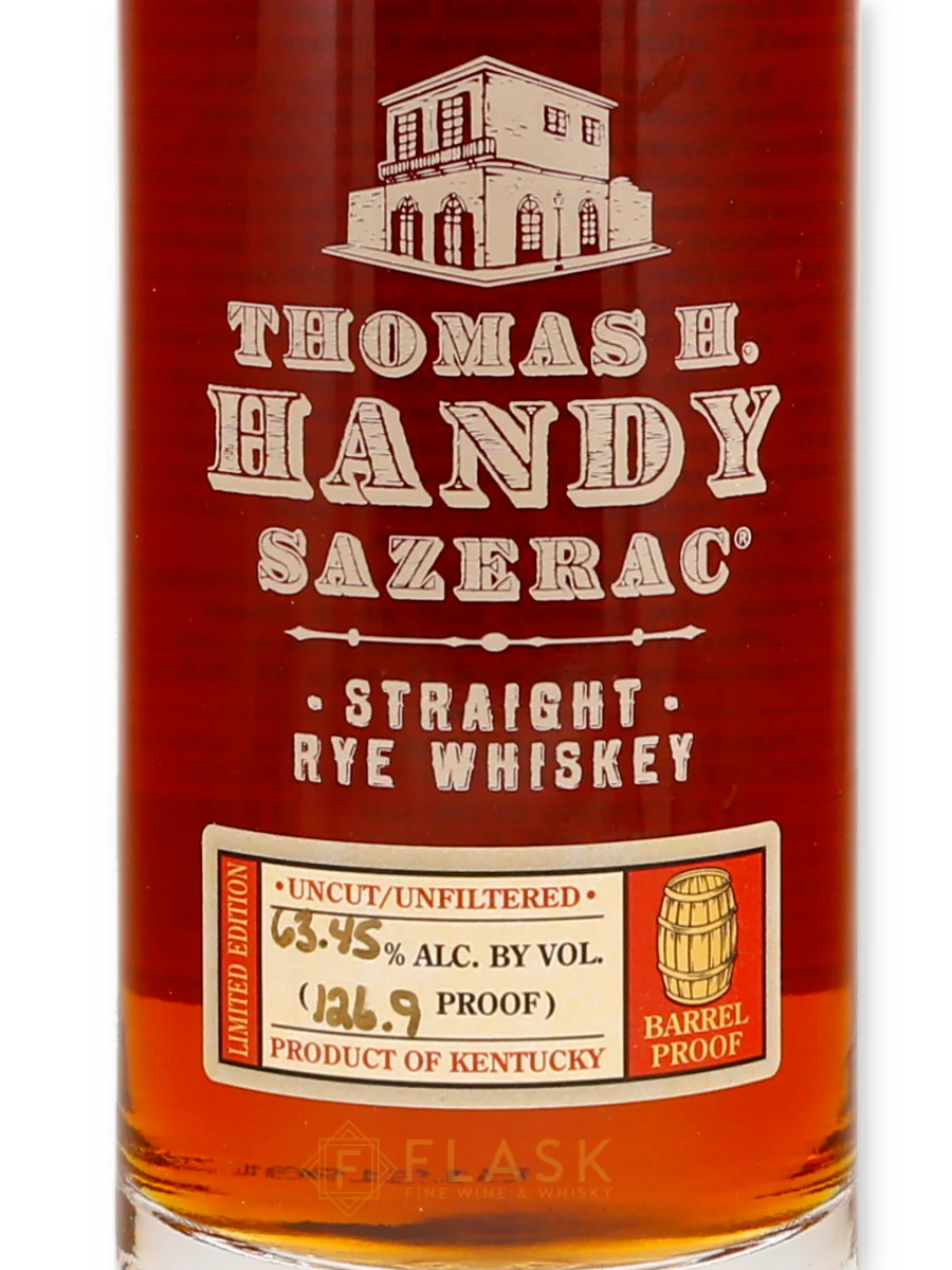 Thomas H Handy Sazerac Rye Whiskey 2015 1 Thomas H Handy Sazerac Rye Whiskey 2015
