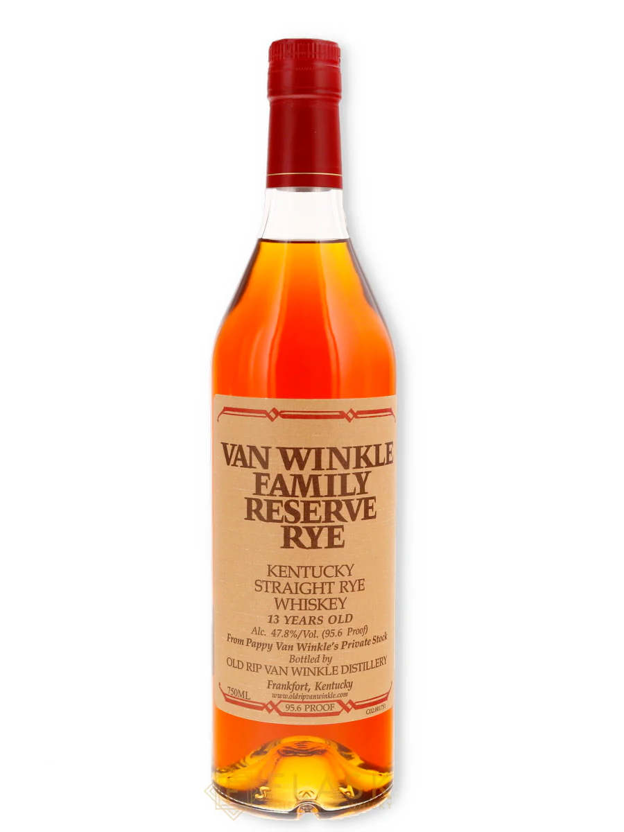 Van Winkle Family Reserve Rye Whiskey 13 Years Old 2020 Van Winkle Family Reserve Rye Whiskey 13 Years Old 2020