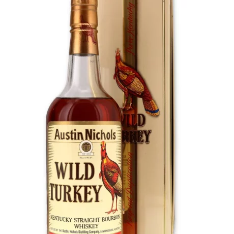Wild Turkey 101 Proof 8 Year Old Bourbon 1991 In Gift Tin