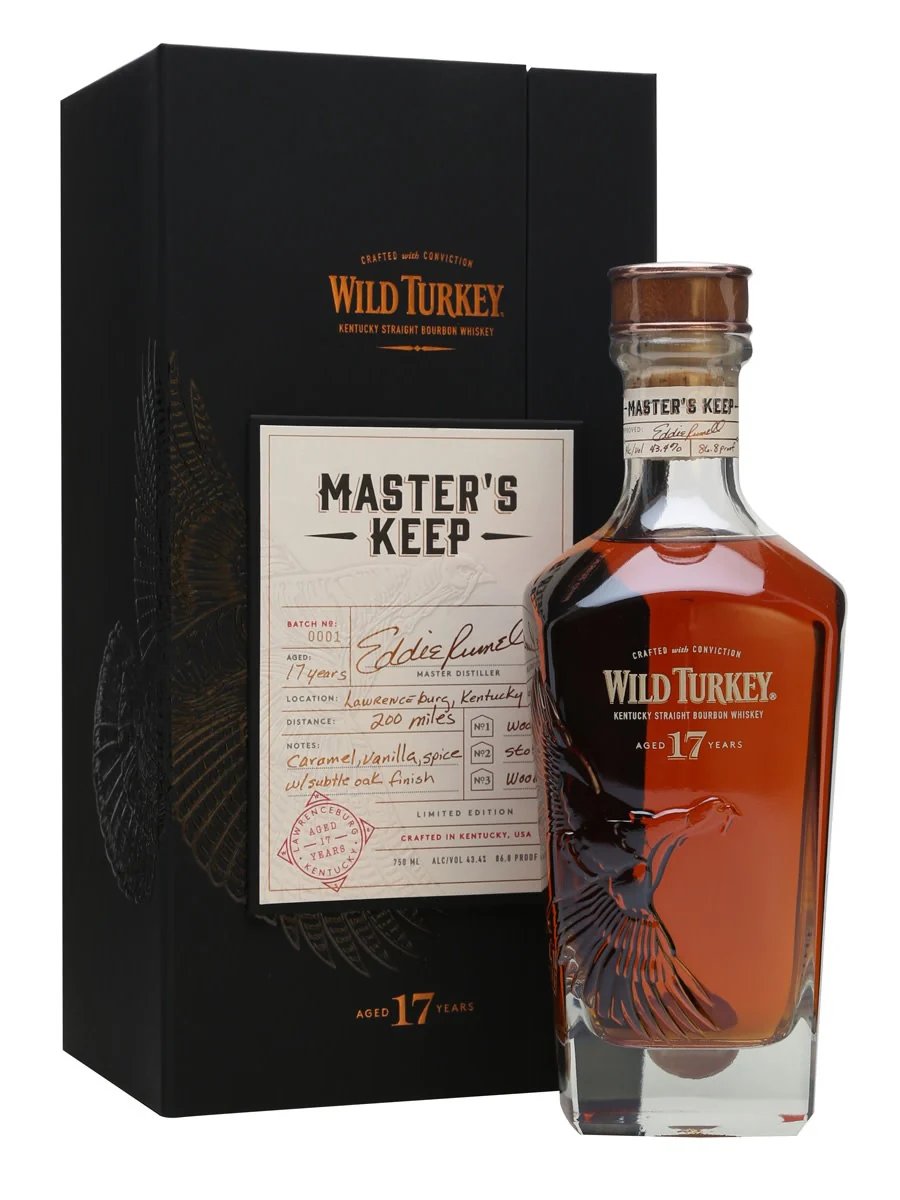 Wild Turkey Master's Keep 17 Year Old Bourbon 43.4% Batch 1 Wild Turkey Master's Keep 17 Year Old Bourbon 43.4% Batch 1