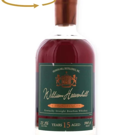 William Heavenhill 15 Year Cask Strength Bourbon 144.6 Proof