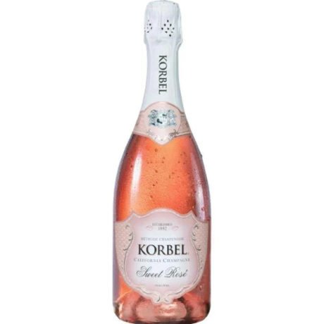 Korbel Sweet Rose California Champagne 750mL