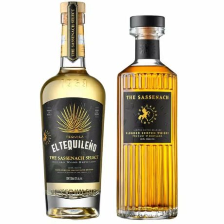 The Sassenach Spirit Of Home Scotch and El Tequileno Sassenach Select Double Wood Reposado Bundle
