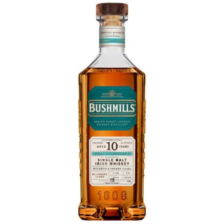 Bushmills 10 Year Private Reserve Bordeaux Casks Irish Whiskey