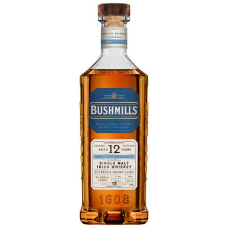 Bushmills 12 Year Private Reserve Tequila Casks Irish Whiskey