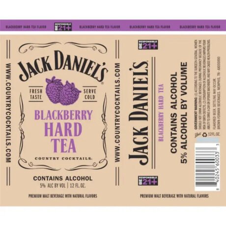 Jack Daniel's Country Cocktails Blackberry Hard Tea