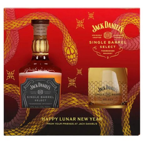 Jack Daniel's Single Barrel Select Lunar New Year 2025 w/ Glass