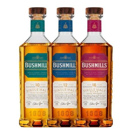 Bushmills 10 | 12 | 16 Year Old Irish Whiskey Bundle