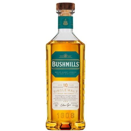 Bushmills 10 Year Old Irish Whiskey 750mL