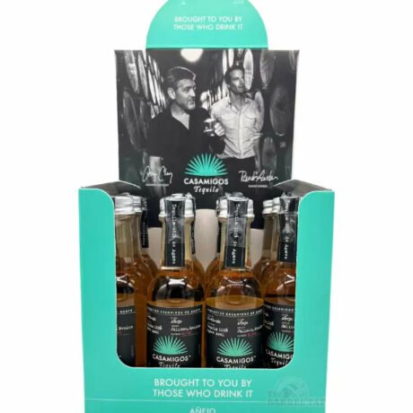 Casamigos Tequila Anejo Miniature Shooters Box 50mL x 12