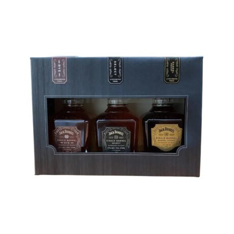 Jack Daniel's Single Barrel Whiskey Gift Set 375mL