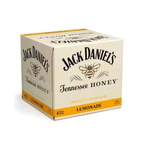 Jack Daniel's Tennessee Honey Lemonade 4 Pack Cans