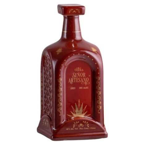 Senor Artesano Anejo Ceramic Tequila 1L
